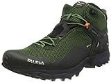 Salewa MS Ultra Flex 2 Mid Gore-TEX Zapatillas de trail running, Raw Green/Pale Frog, 44 EU