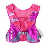 AONIJIE Unisex Running Chaleco de hidrataciÃ³n Ultraligero Mochilas Trail Ideal para Senderismo, maratÃ³n, Escalada y Ciclismo (Hot Pink)